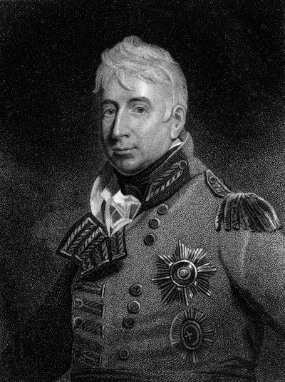 General Sir Eyre Coote 1762-1823, soldado británico, 1837 de Unbekannt