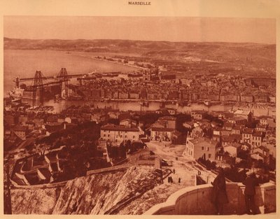 Vista general de Marsella, 1930 de Unbekannt