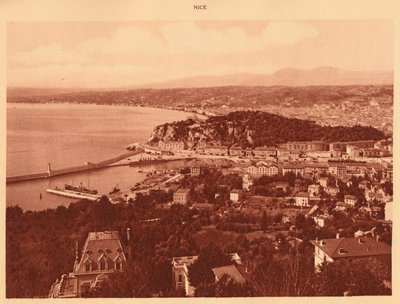 Vista general de Niza, 1930 de Unbekannt