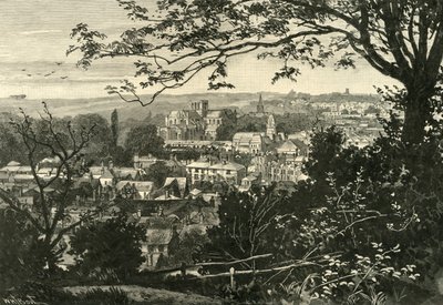 Vista general de Winchester, 1898 de Unbekannt