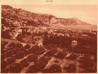 Vista general, Beaulieu, 1930 de Unbekannt