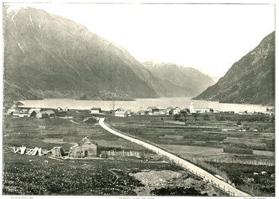 Vista general, Odde, Noruega, 1895 de Unbekannt