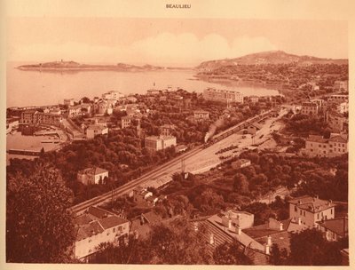 Vista general y Cap Ferrat, Beaulieu, 1930 de Unbekannt