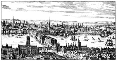 Vista general de Londres de Unbekannt