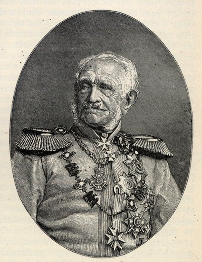 Generalfeldmarschall Friedrich Graf von Wrangel 1784-1877 de Unbekannt