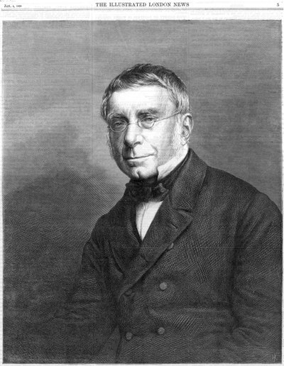 George Biddell Airy, astrónomo y geofísico inglés, 1868 de Unbekannt