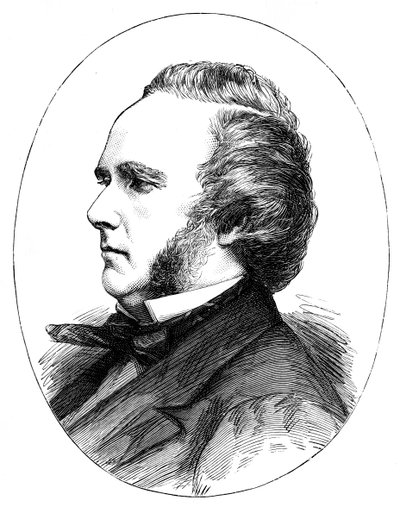 George Douglas Campbell 1823-1900, 8º Duque de Argyll, político y científico escocés de Unbekannt