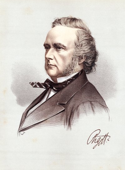 George Douglas Campbell, 8º Duque de Argyll, político y científico escocés, c1880 de Unbekannt