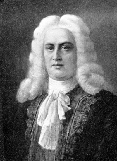George Frideric Handel, 1685-1759, compositor barroco alemán, 1909 de Unbekannt