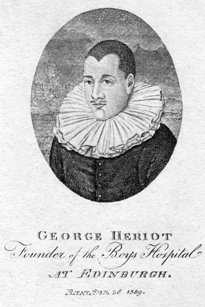 George Heriot 1563-1624, orfebre y filántropo escocés, 1791 de Unbekannt