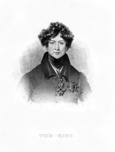 Jorge IV, Rey del Reino Unido y Hannover, siglo XIX de Unbekannt