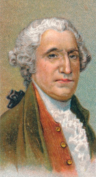 George Washington 1732-99, primer presidente de los Estados Unidos, 1924 de Unbekannt