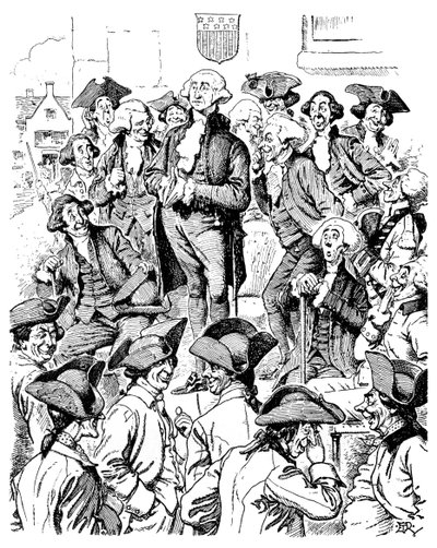 George Washington tratando de decir una mentira, 1901 de Unbekannt