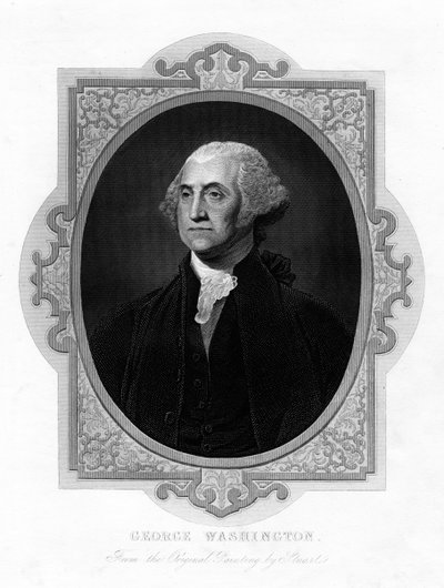 George Washington, primer presidente de los Estados Unidos, siglo XIX de Unbekannt