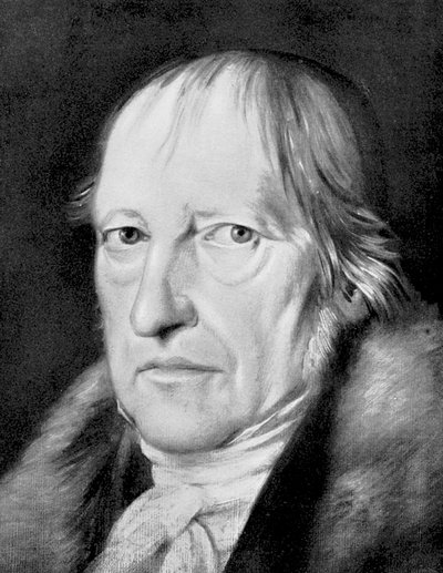 George Wilhelm Friedrich Hegel, filósofo alemán de Unbekannt