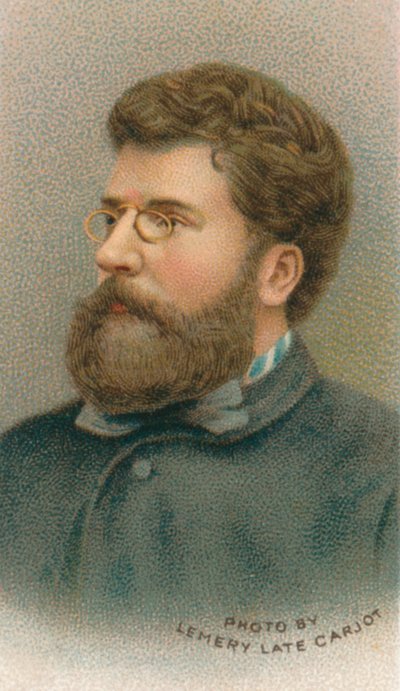 Georges Bizet 1838-1875, compositor francés, 1911 de Unbekannt