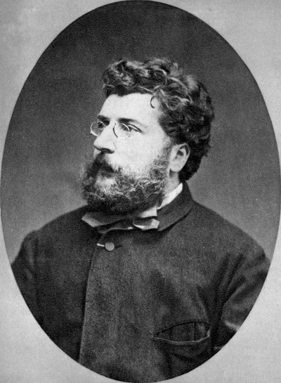 Georges Bizet, compositor francés, 1874 de Unbekannt
