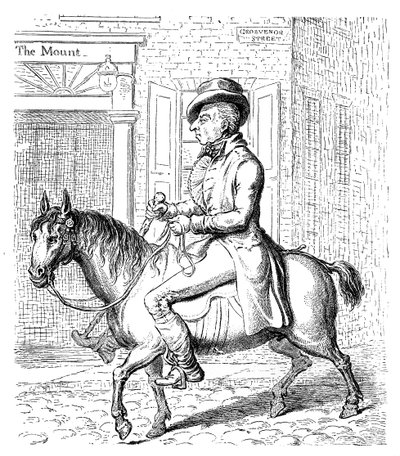 Georgey a Cockhorse, 1796 de Unbekannt