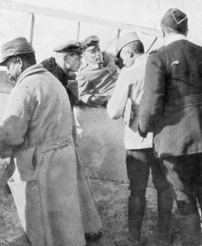Aviadores alemanes derribados por el as francés Jean Navarre, 1916 de Unbekannt