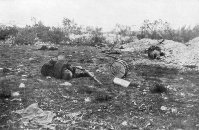 Muertos alemanes, Segunda Batalla de Champagne, Francia, 25 de septiembre - 6 de noviembre de 1915 de Unbekannt