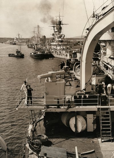 Visita de la Flota Alemana en Swinoujscie, 1933 de Unbekannt