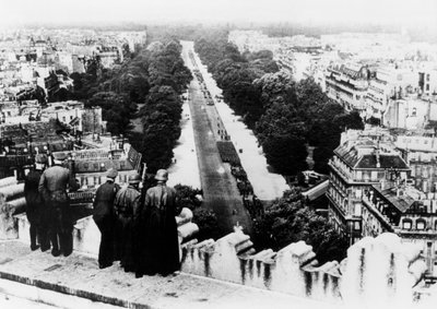Desfile militar alemán en París, junio de 1940 de Unbekannt