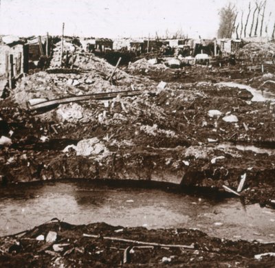 Refugio alemán, Noordschote, Flandes, Bélgica, c1914-c1918 de Unbekannt