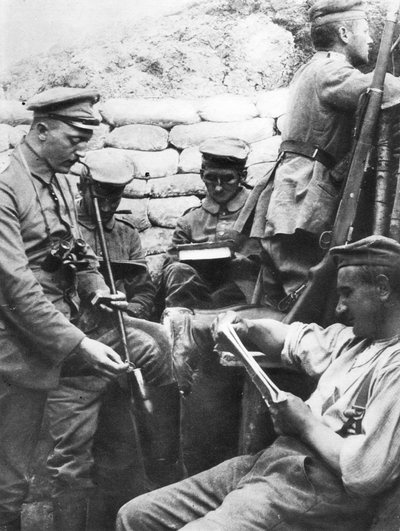 Soldados alemanes, Primera Guerra Mundial de Unbekannt