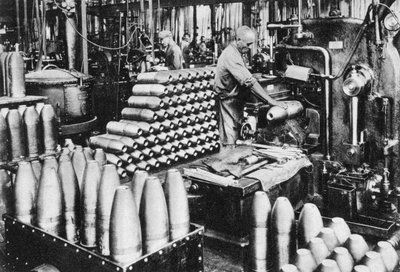 Fábrica estatal de municiones alemana, Primera Guerra Mundial, 1917 de Unbekannt