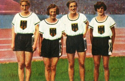 Equipo de relevos femenino alemán 4 x 100m, 1928 de Unbekannt