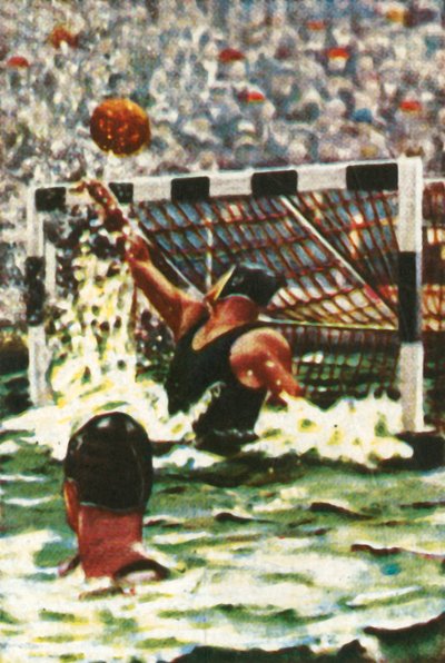 Alemania gana el waterpolo, 1928 de Unbekannt