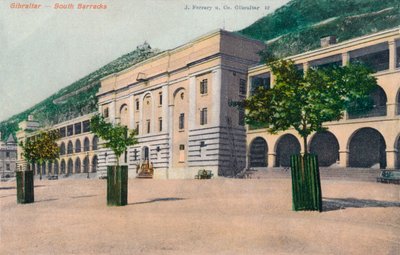 Gibraltar - Cuarteles del Sur, 1900 de Unbekannt