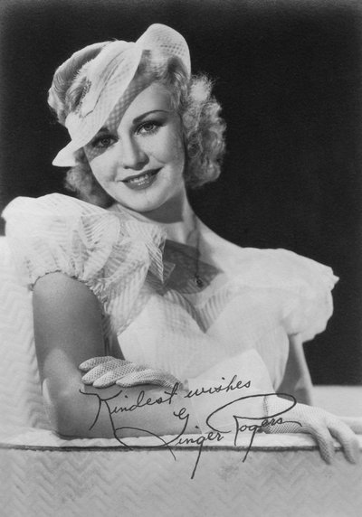 Ginger Rogers 1911-1995, actriz, bailarina y cantante estadounidense, c1930 de Unbekannt