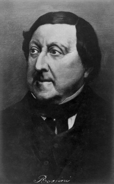 Gioachino Rossini 1792-1868, compositor italiano, siglo XX de Unbekannt