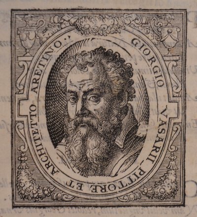 Giorgio Vasari. De: Giorgio Vasari, Las vidas de los más excelentes pintores, escultores y arquitectos italianos, 1568 de Unbekannt