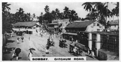 Calle Girgaum, Bombay, India, c1925 de Unbekannt