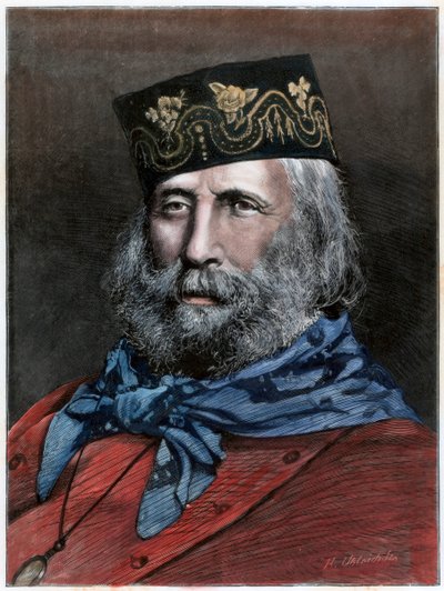 Giuseppe Garibaldi, patriota italiano, 1882 de Unbekannt