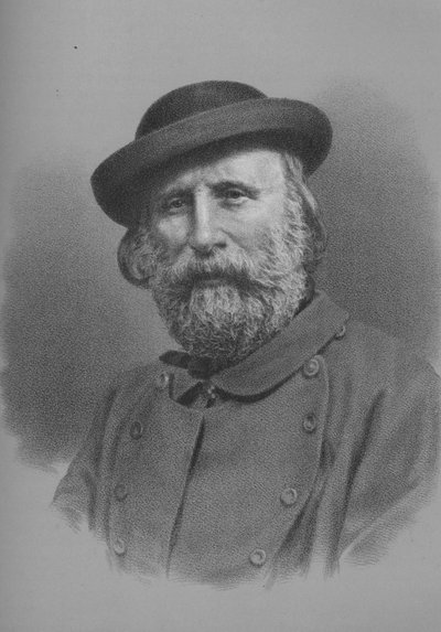 Giuseppe Garibaldi, soldado y político italiano, 1860s 1936 de Unbekannt