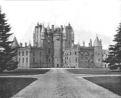 Castillo de Glamis, Forfar, Escocia, 1894 de Unbekannt