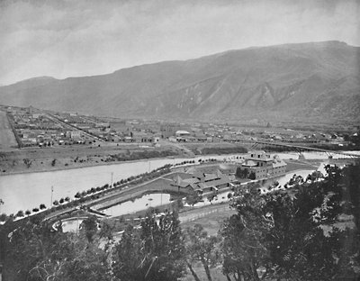 Glenwood Springs y Casa de Baños, Colorado, c1897 de Unbekannt