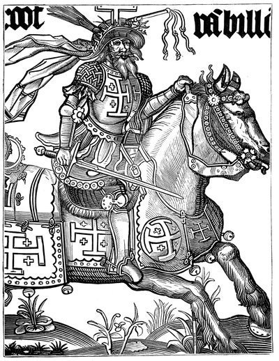 Godofredo de Bouillón, cruzado francés del siglo XI de Unbekannt