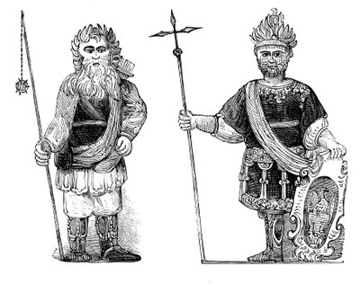 Gog y Magog, Guildhall, Londres de Unbekannt