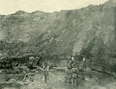 Mineros de Oro Cerca de Beechworth de Unbekannt