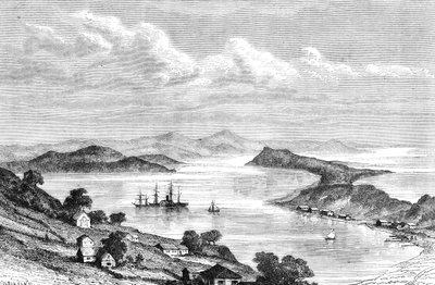 Bahía del Cuerno de Oro, Rusia, 1895 de Unbekannt