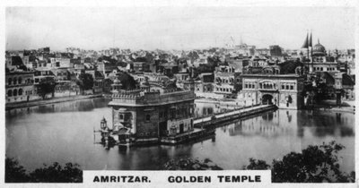 Templo Dorado, Amritsar, India, c1925 de Unbekannt