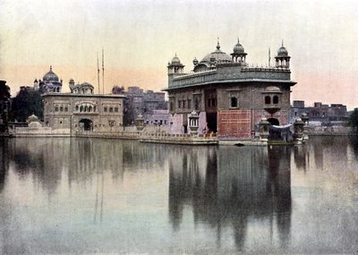 Templo Dorado, Amritsar, Punjab, India, c1890 de Unbekannt
