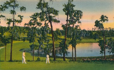 Golf, un deporte durante todo el año en Florida, c. 1939 de Unbekannt