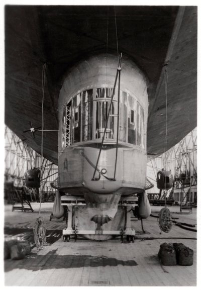 Góndola de un dirigible Zeppelin, Lago de Constanza, Alemania, c1909-1933 de Unbekannt