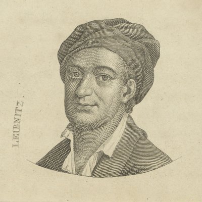 Gottfried Wilhelm Leibniz 1646-1716, c. 1790 de Unbekannt