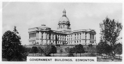 Edificios gubernamentales, Edmonton, Alberta, Canadá, c1920s de Unbekannt